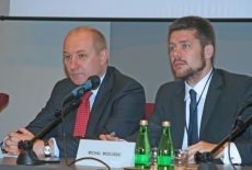 Podsekretarz stanu w Ministerstwie Spraw Zagranicznych Maciej Szpunar i Michał Modliński